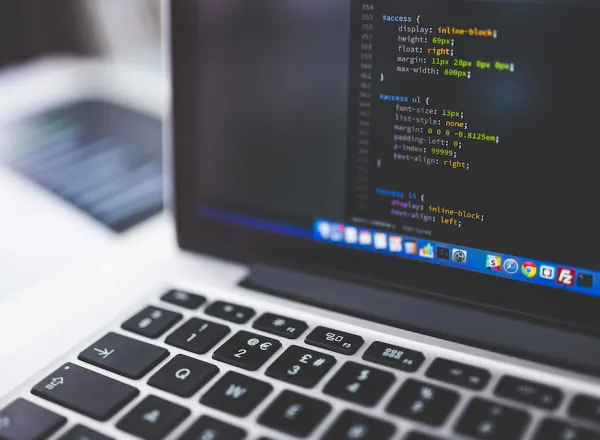 Drupal web development laptop
